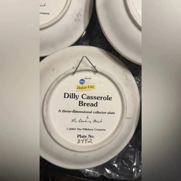 VTG 1999 The Pillsbury Doughboy Danbury Mint Bundle Lot 5 Collectible Plates 3D - Picture 6 of 10